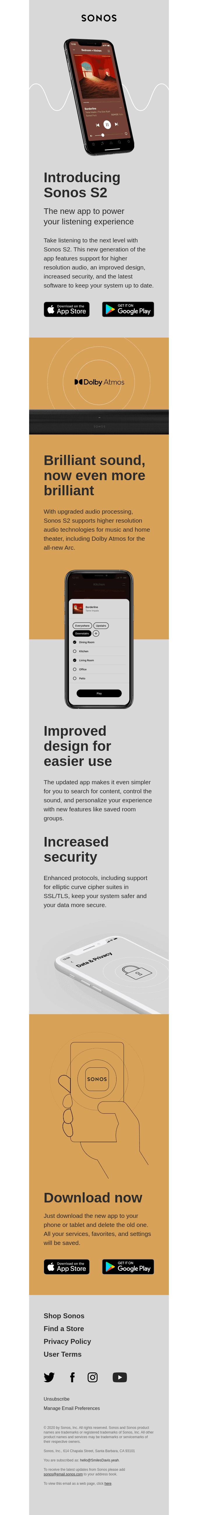 Download the new Sonos app