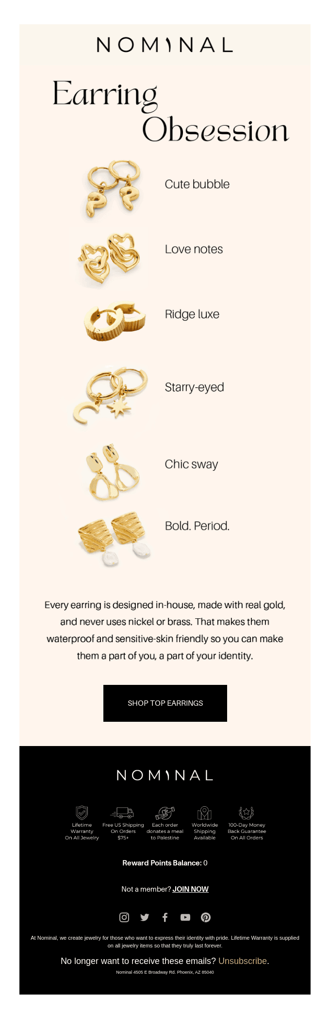 Earring Game = Leveled Up