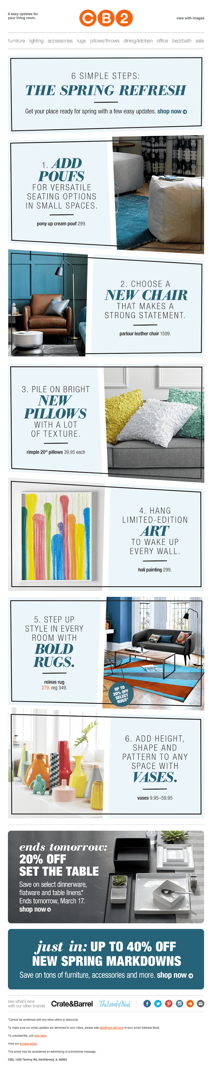 6 easy updates for your living room.