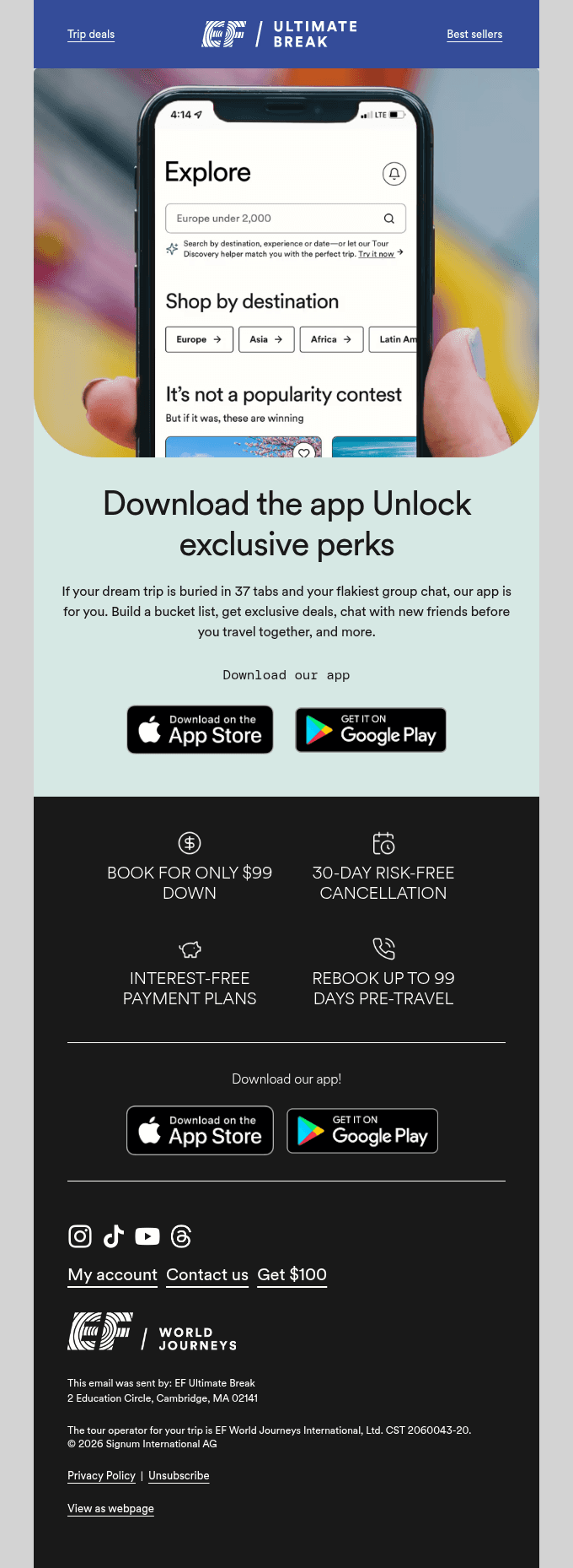 Things get ✨exclusive ✨ in our app
