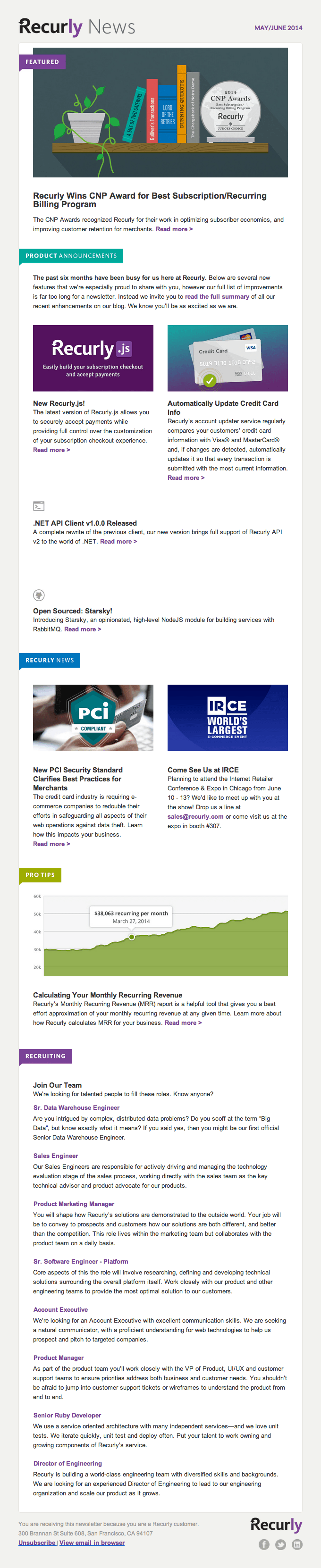 Recurly News