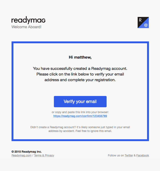 Email Verification