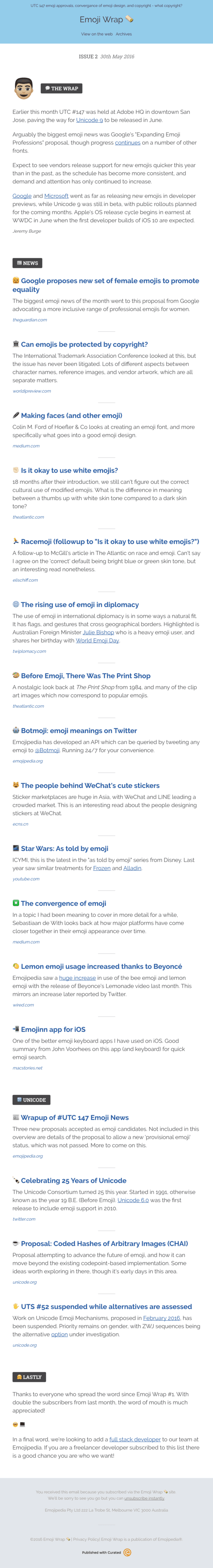 Emoji Wrap 🌯 – Issue 2
