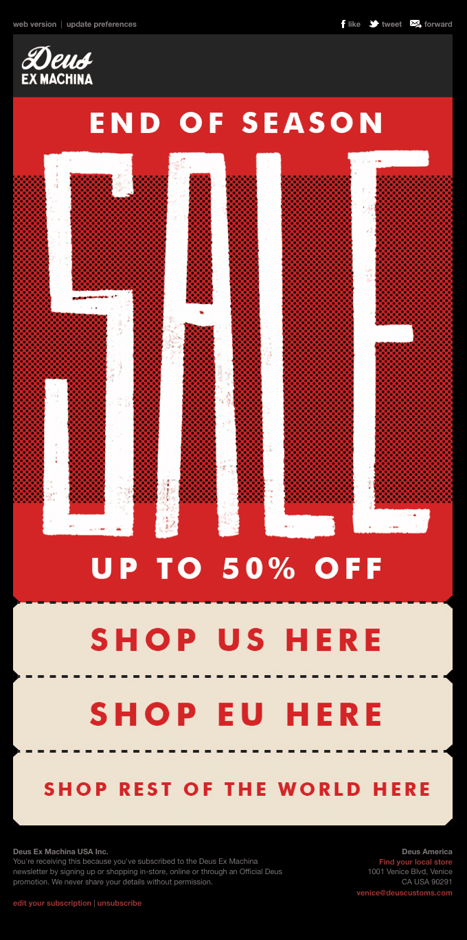 END OF SEASON SALE – Up To 50% Off – Shop Now