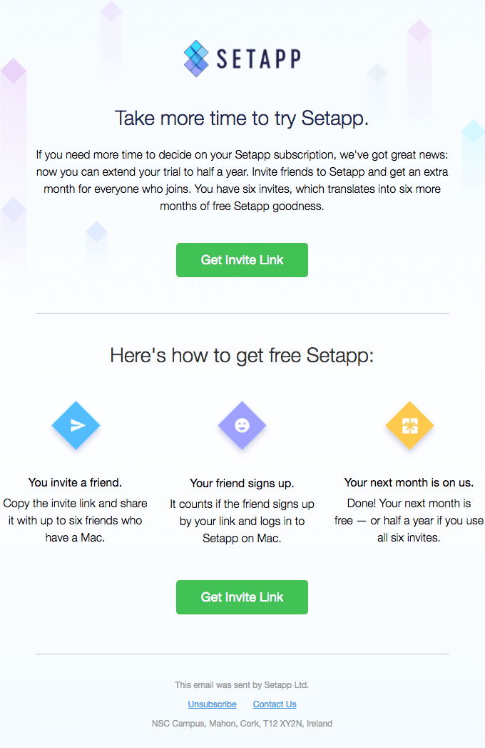 Enjoy Setapp for free again