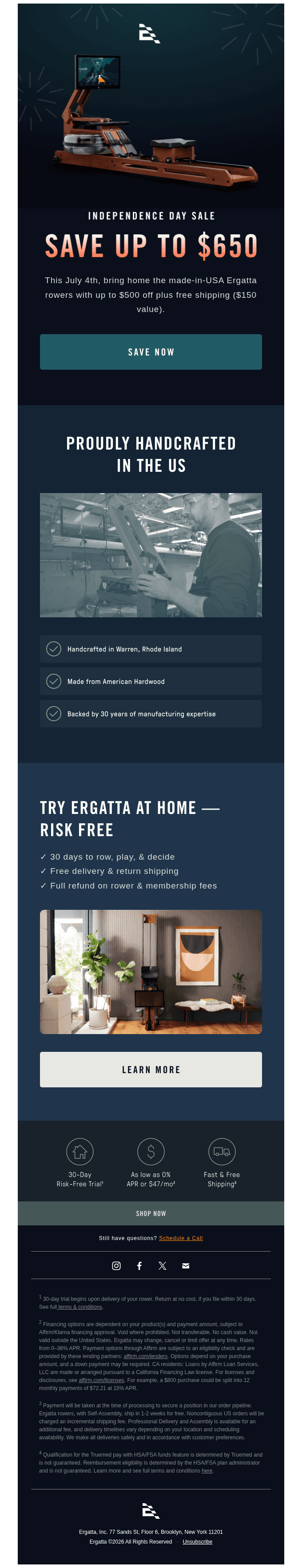 Save up to $650 before the 4th