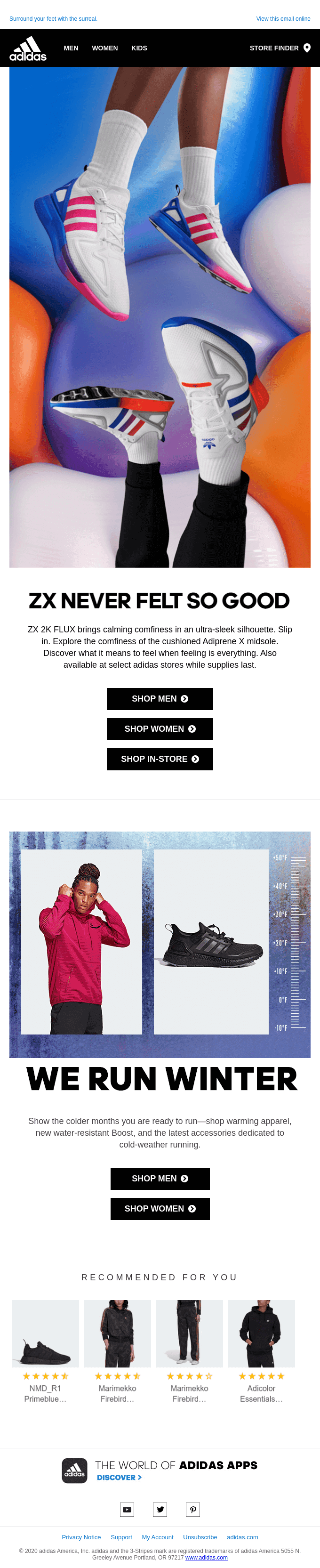 /// Experience the ZX 2K FLUX