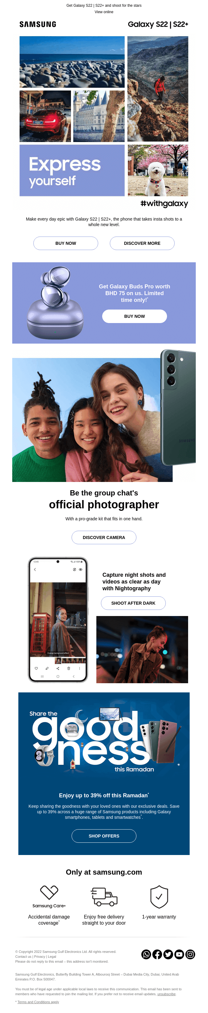 Express yourself with Galaxy