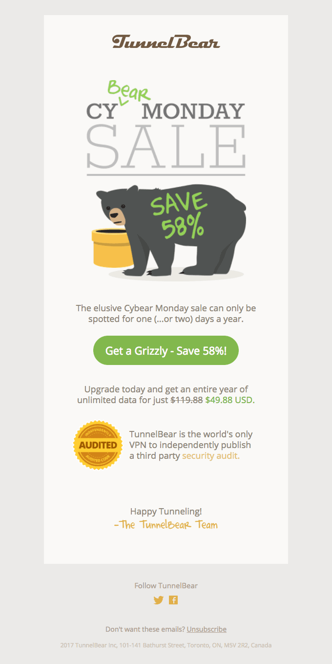 Extended CyBear Monday Sale!