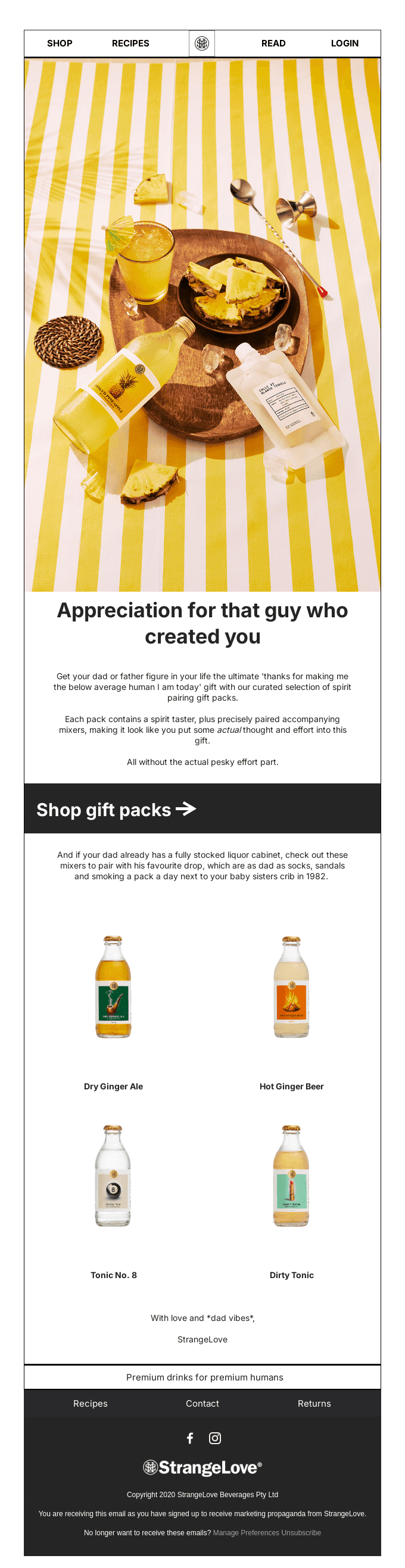 Fathers day gifts