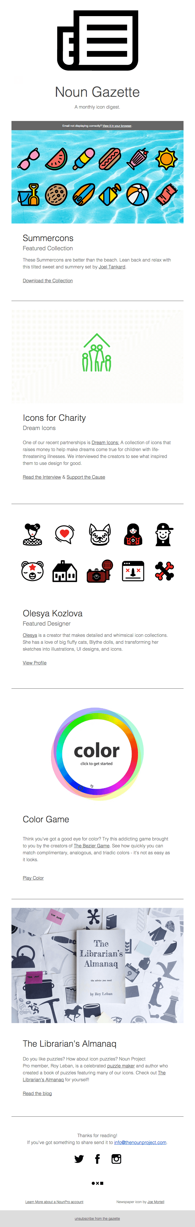 Featured Icons of June