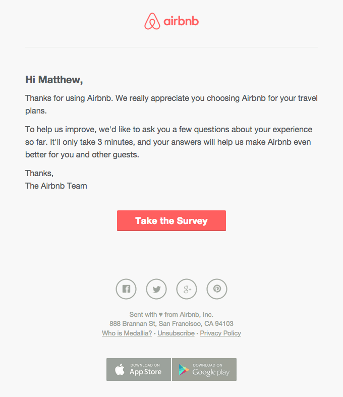 We’d Love Your Feedback! It’ll Only Take 3 Minutes