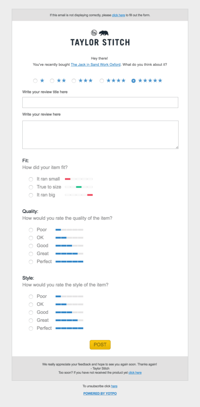 Feedback | Please review your recent purchases!