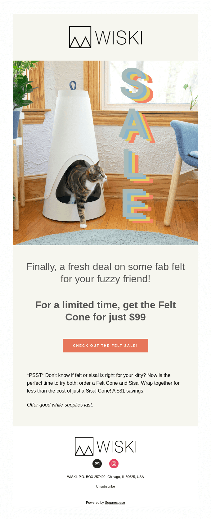 FELT SALE!
