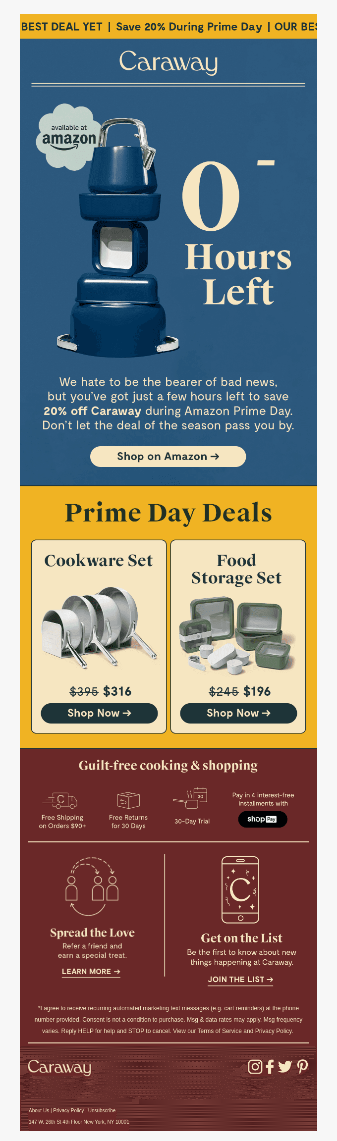 FINAL HOURS: Prime Day