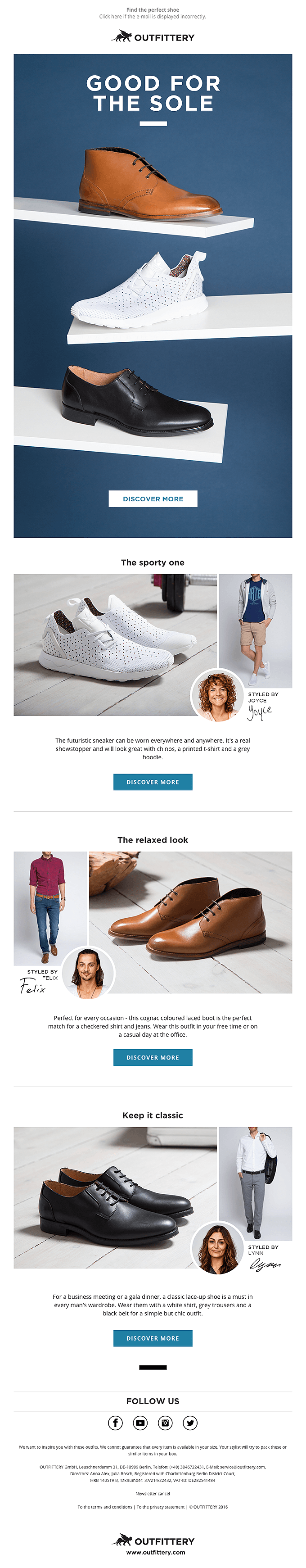 Find the perfect shoe