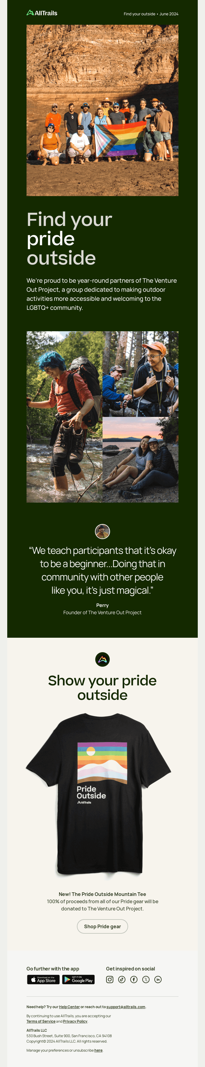 Finding community outside