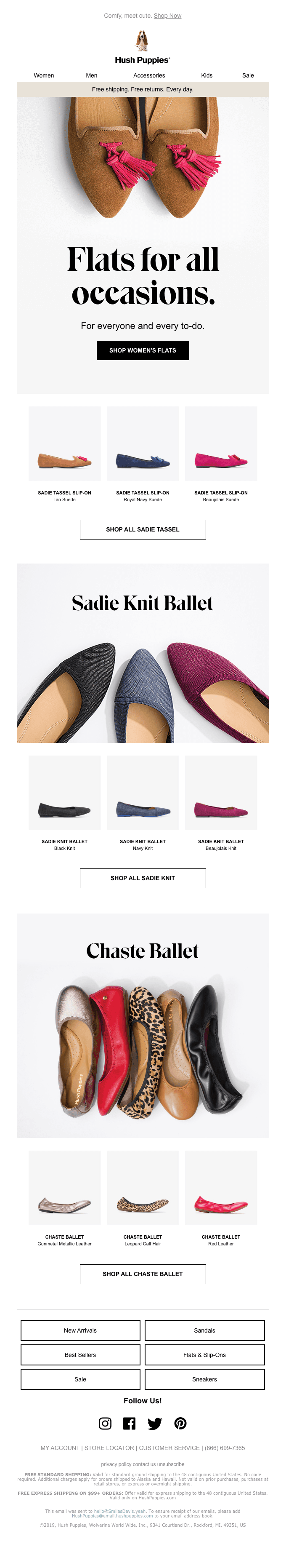 Flats to fawn over.