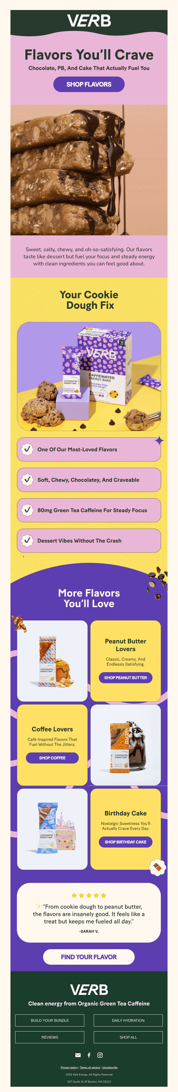 Flavors you’ll actually crave 🍫
