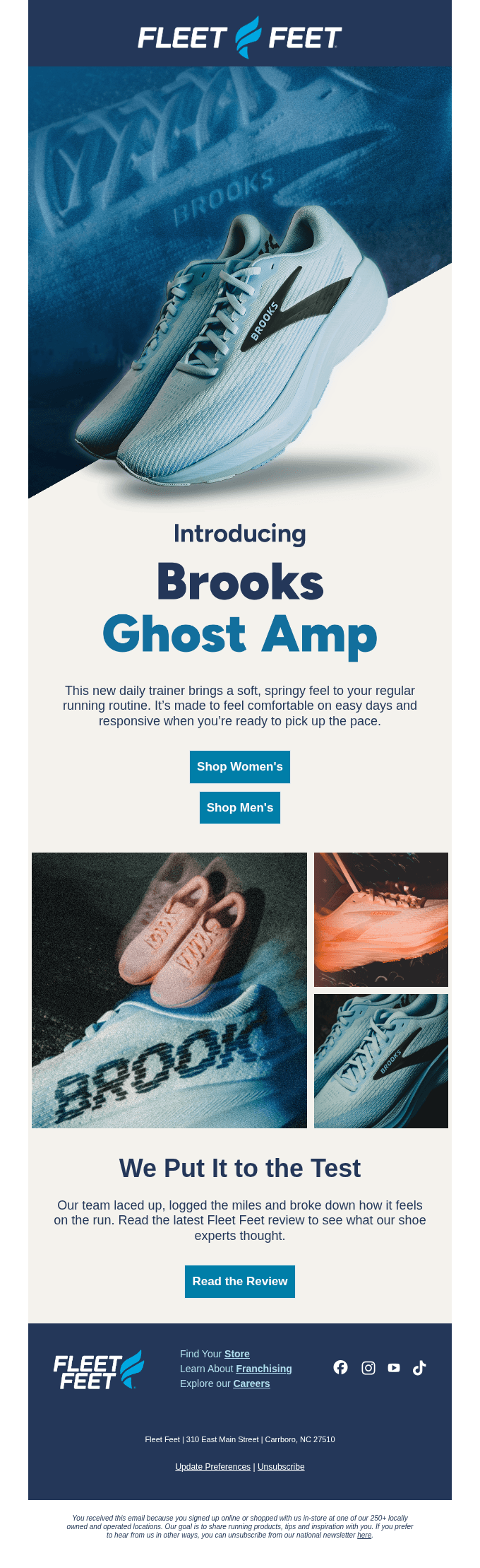 Brooks Ghost Amp has arrived
