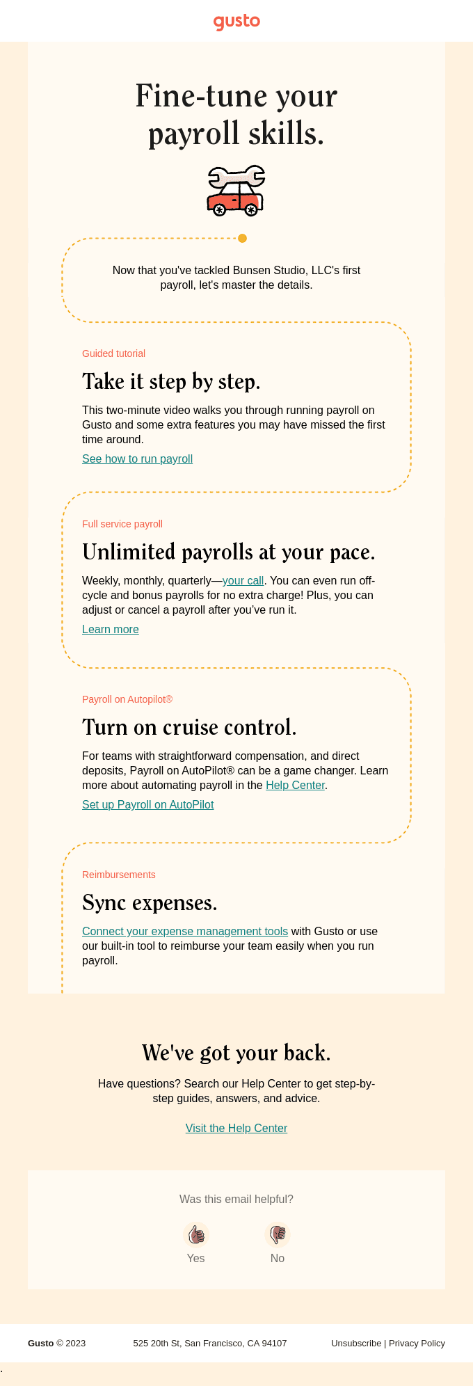 Four tips for running payroll