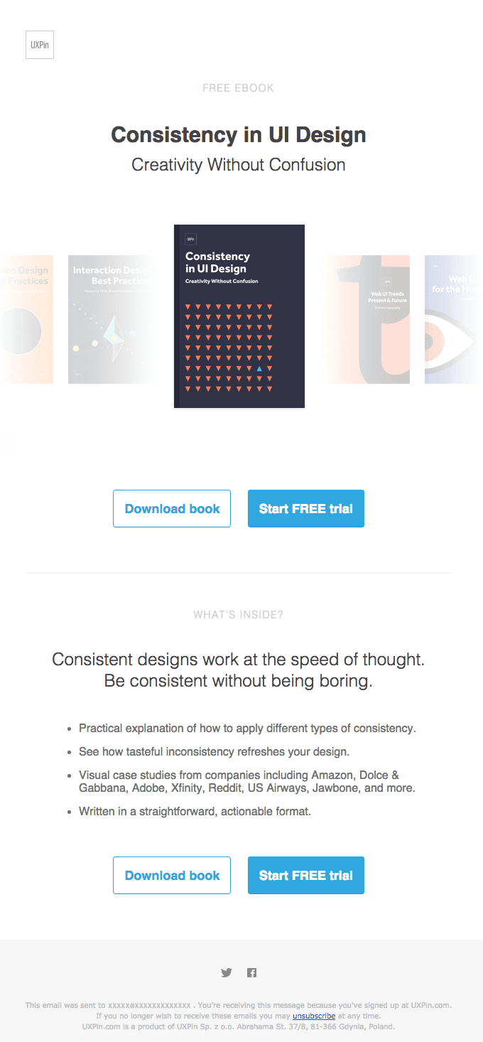 FREE eBook: Learn how to design consistent UI without being boring