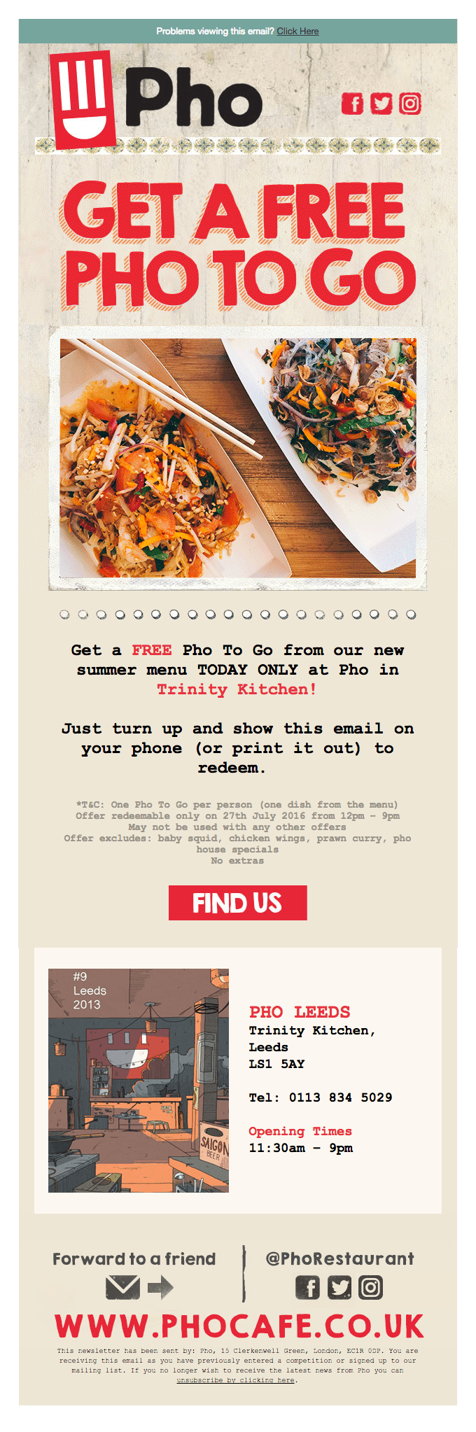 Free Pho To Go