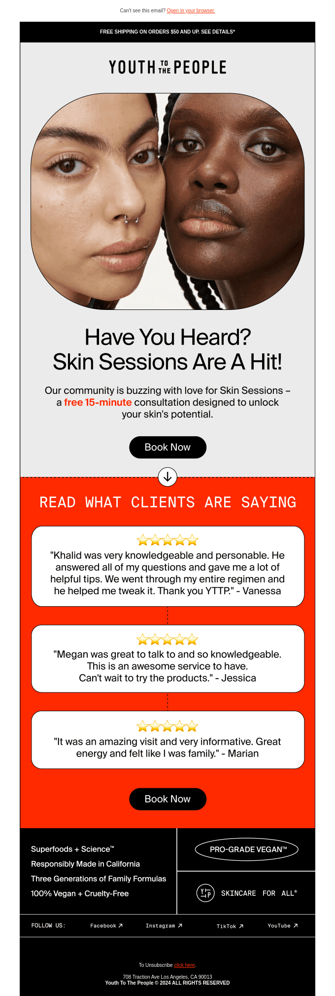 Free Skin Session Inside!
