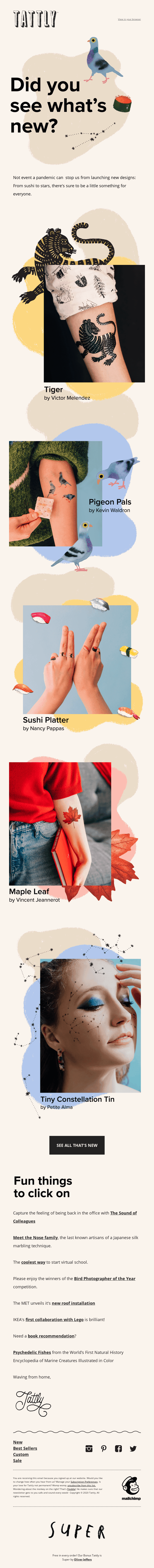 Fun New Tattly