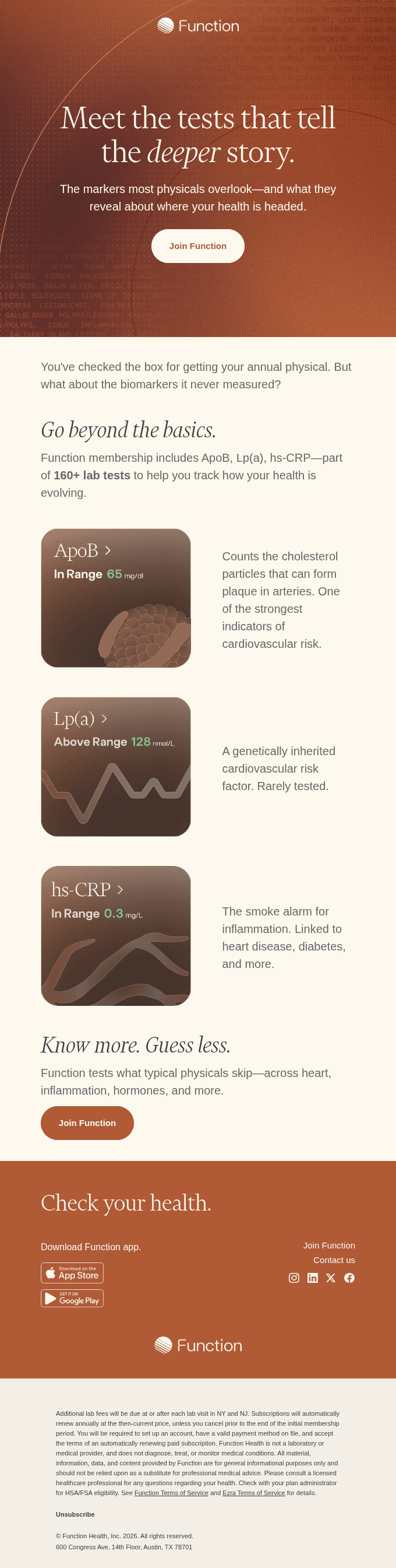 The three biomarkers you have to know.