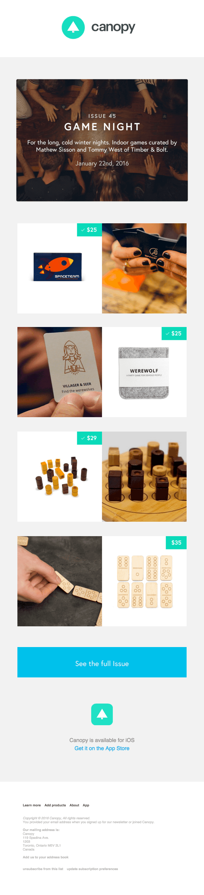 Game Night, Curated by Timber & Bolt
