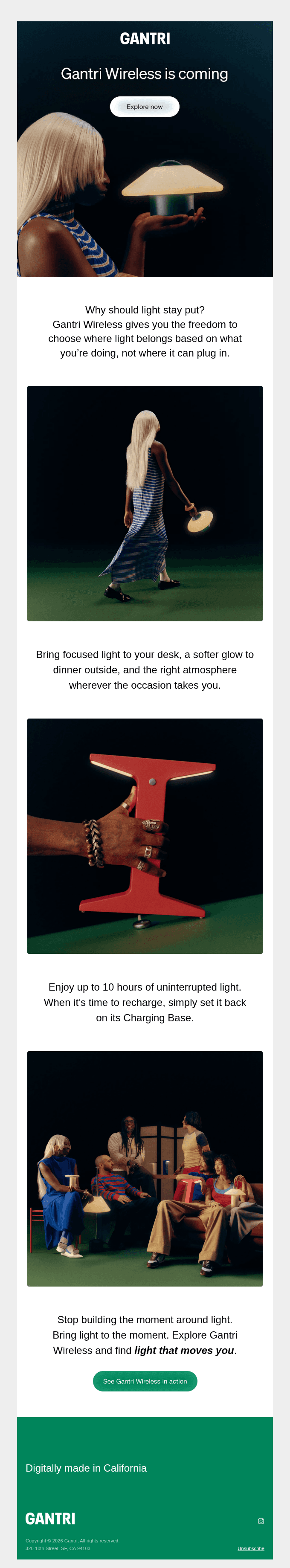 Gantri Wireless launches soon