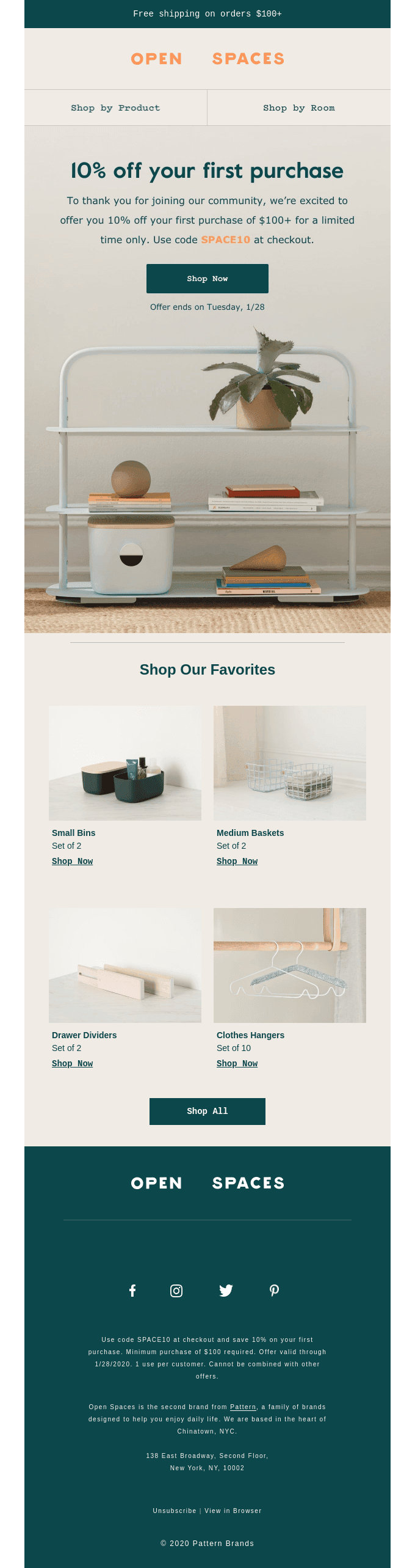 Get 10% of your first purchase ✨🏡