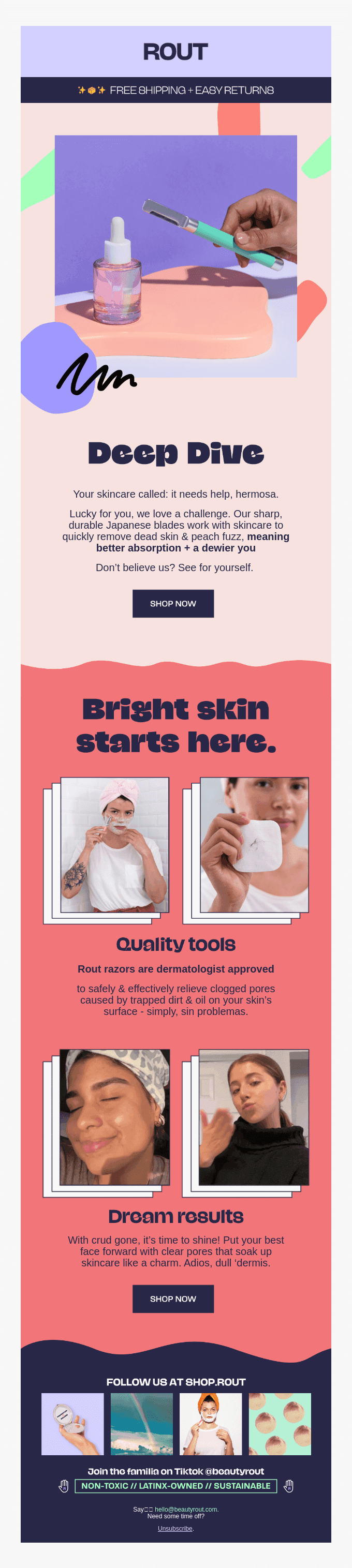 Get ✨Deep✨ About Skincare 👀