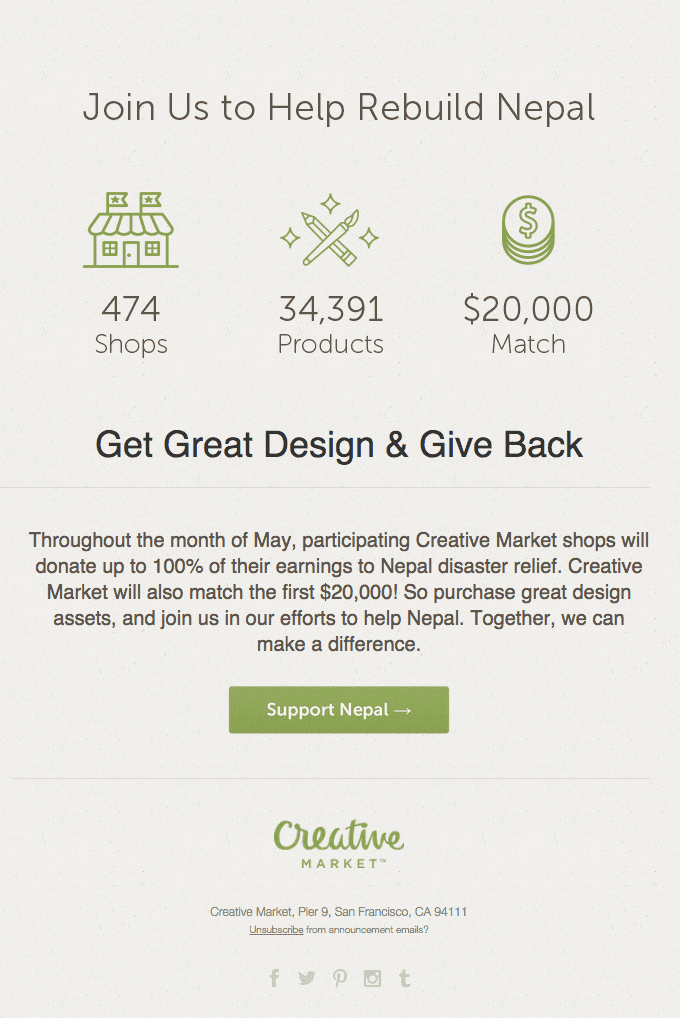 Get Great Design & Give Back