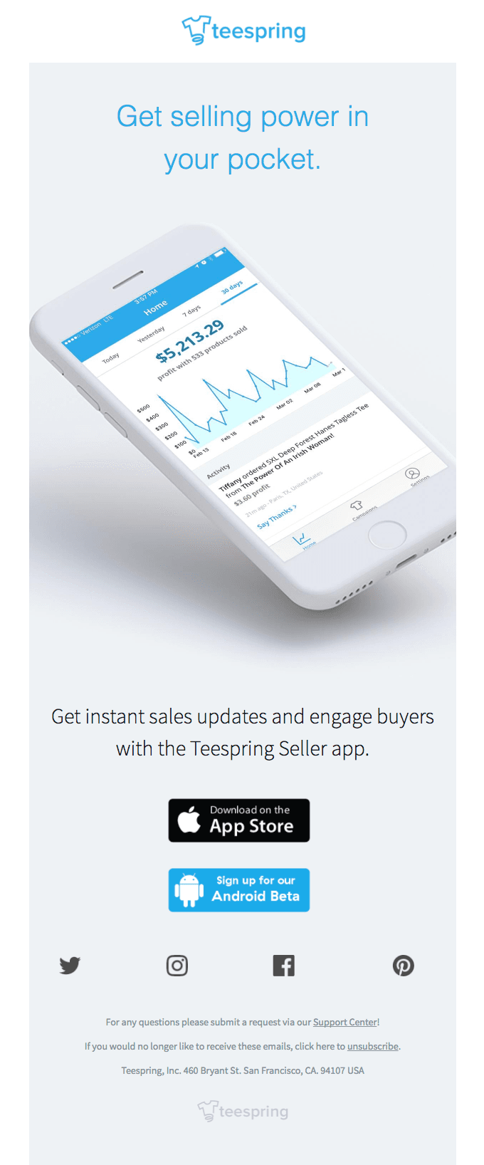 Get Selling Power On The Go