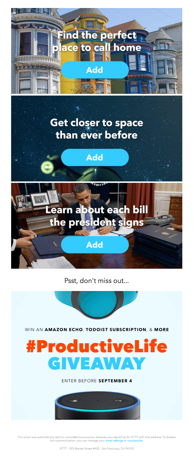 Get the most out of your connected life with IFTTT