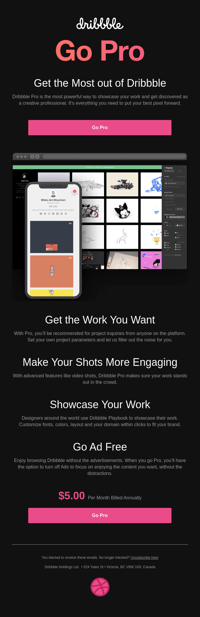 Get the most out of Dribbble