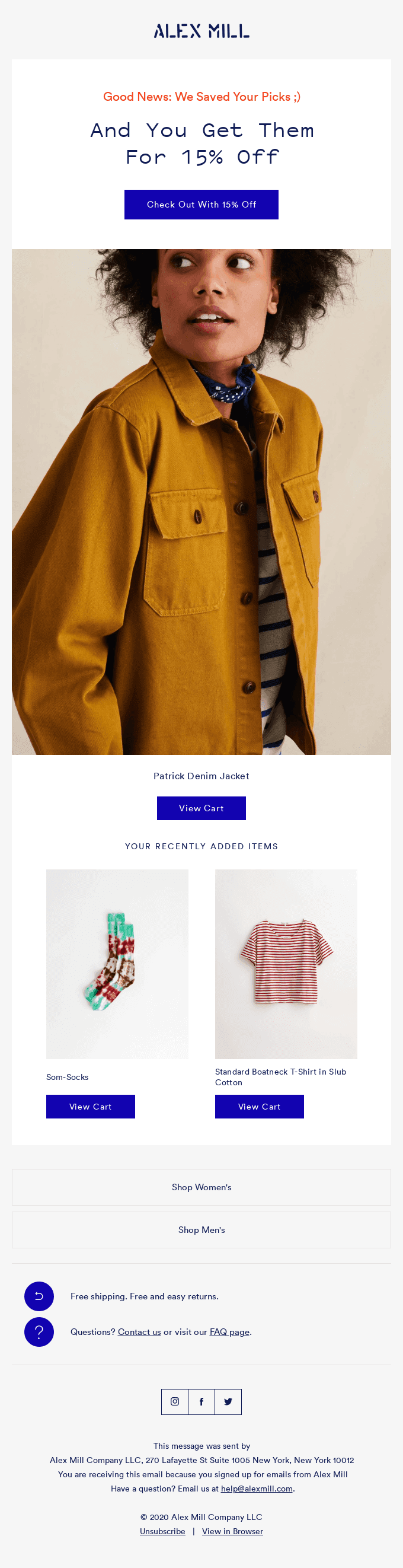 Get Them for 15% Off!