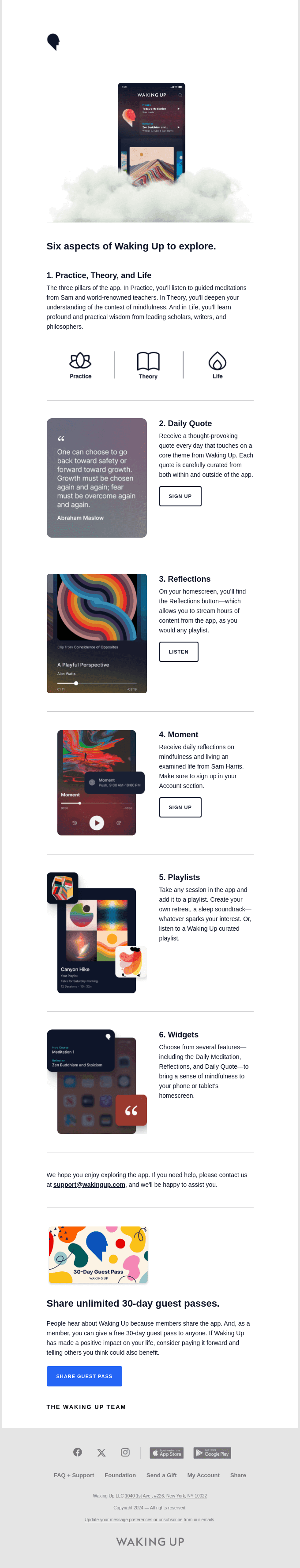 Get to know the Waking Up app.