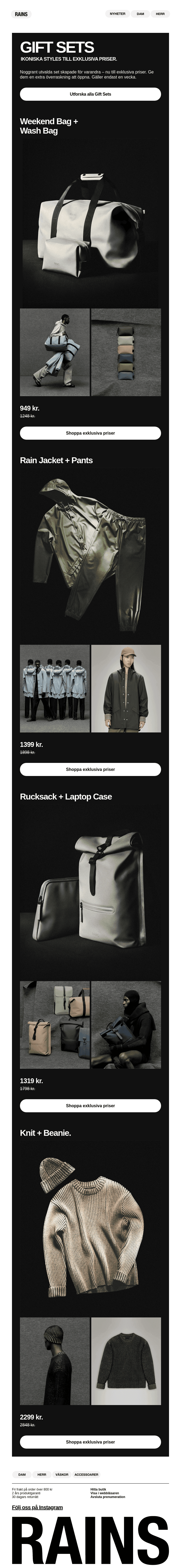 Gift Sets — nu online