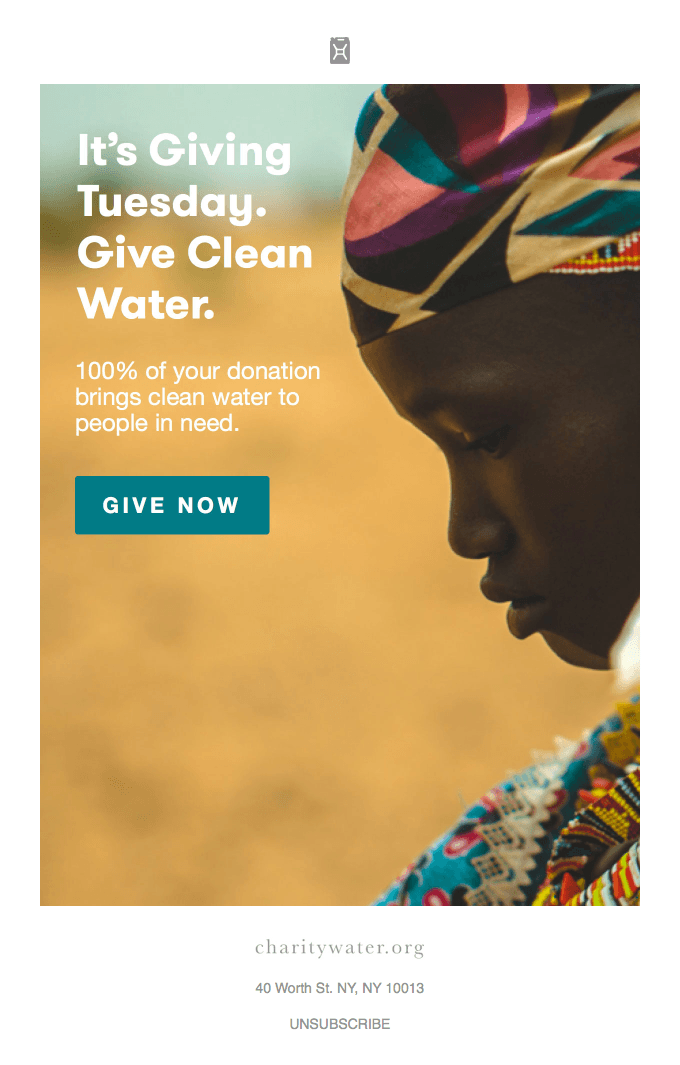 Today’s the day. Give 100%.