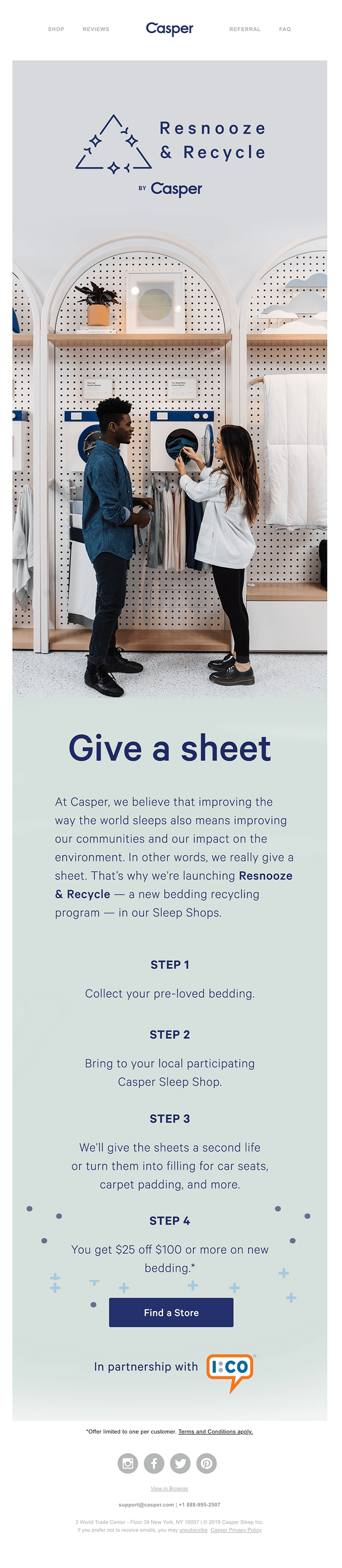 Give a Sheet. Get $25.