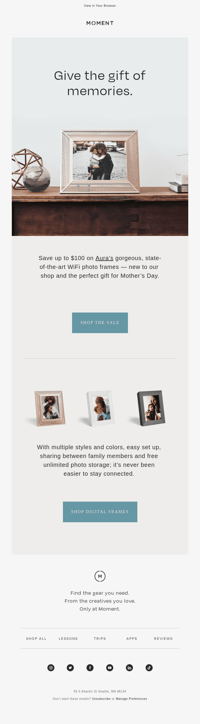 Give the Gift of Memories