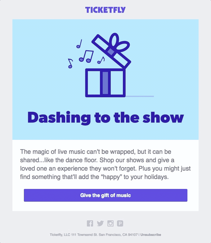 Give the gift of music