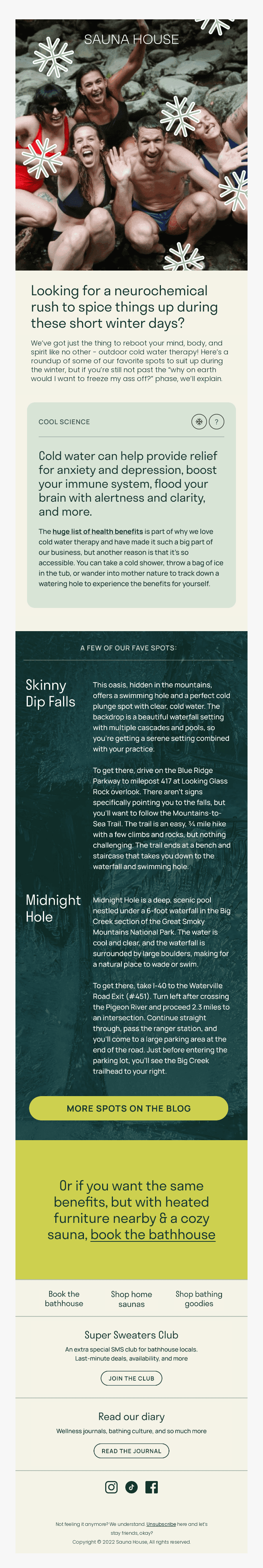 Go jump in a lake!