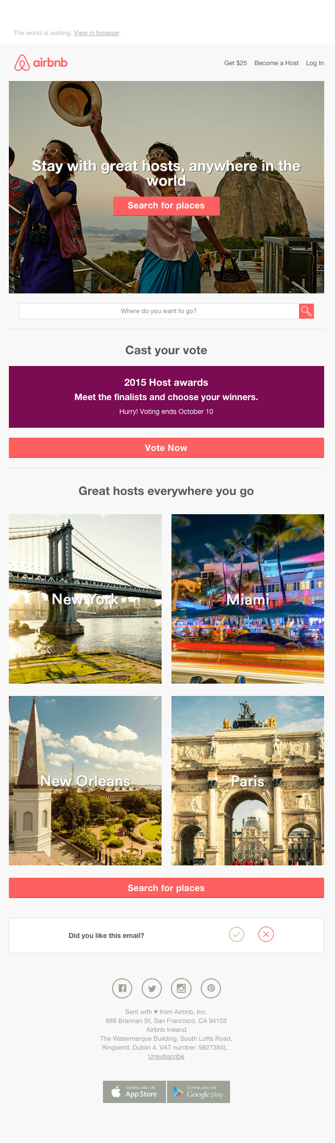 Go where the great hosts are, Emily