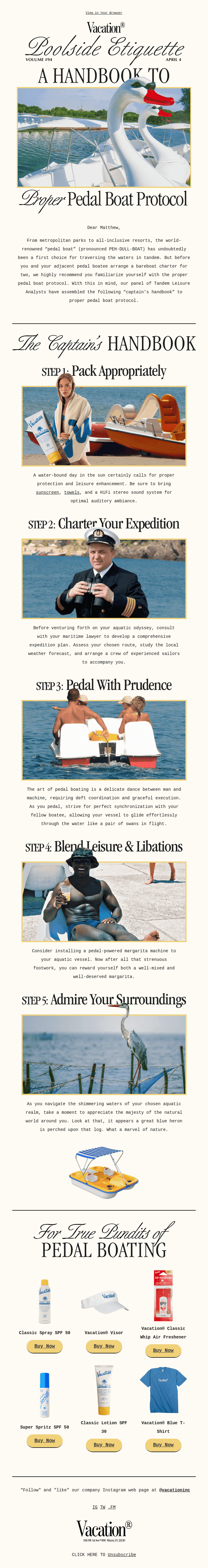 Guide to Pedal Boat Protocol 🌊