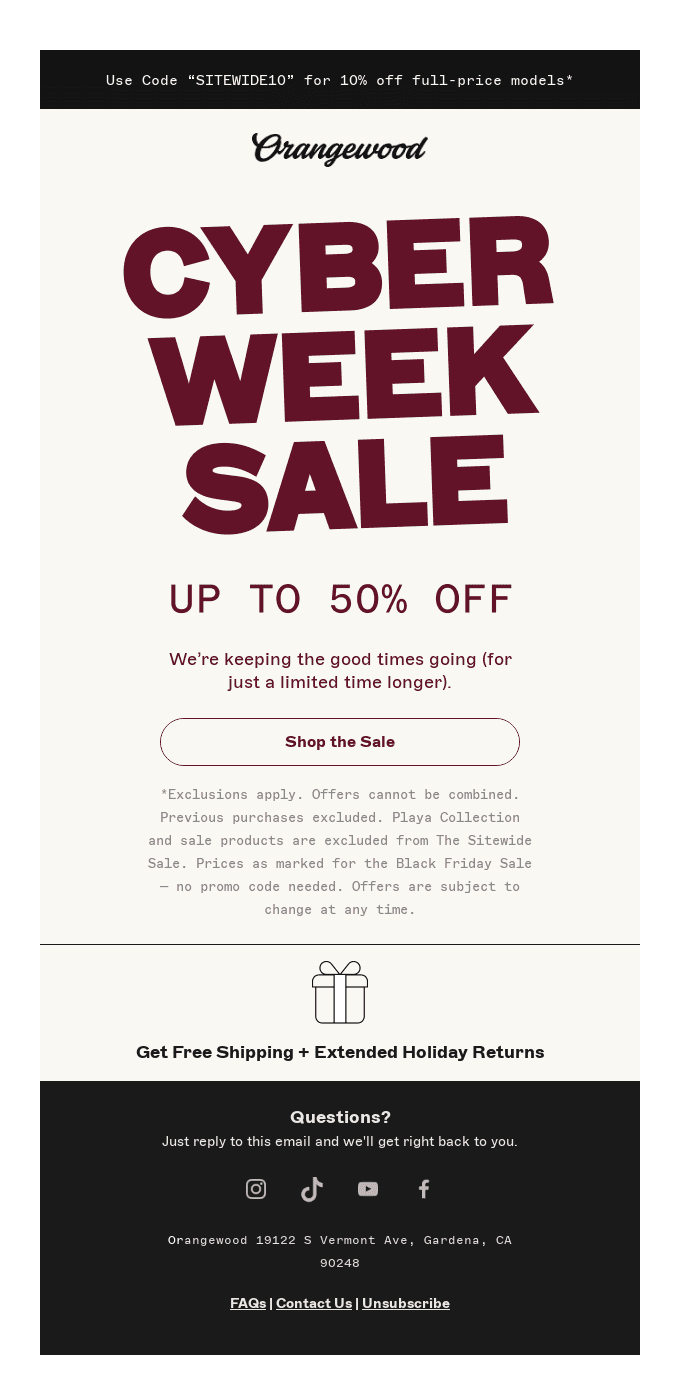 Happy Cyber Monday