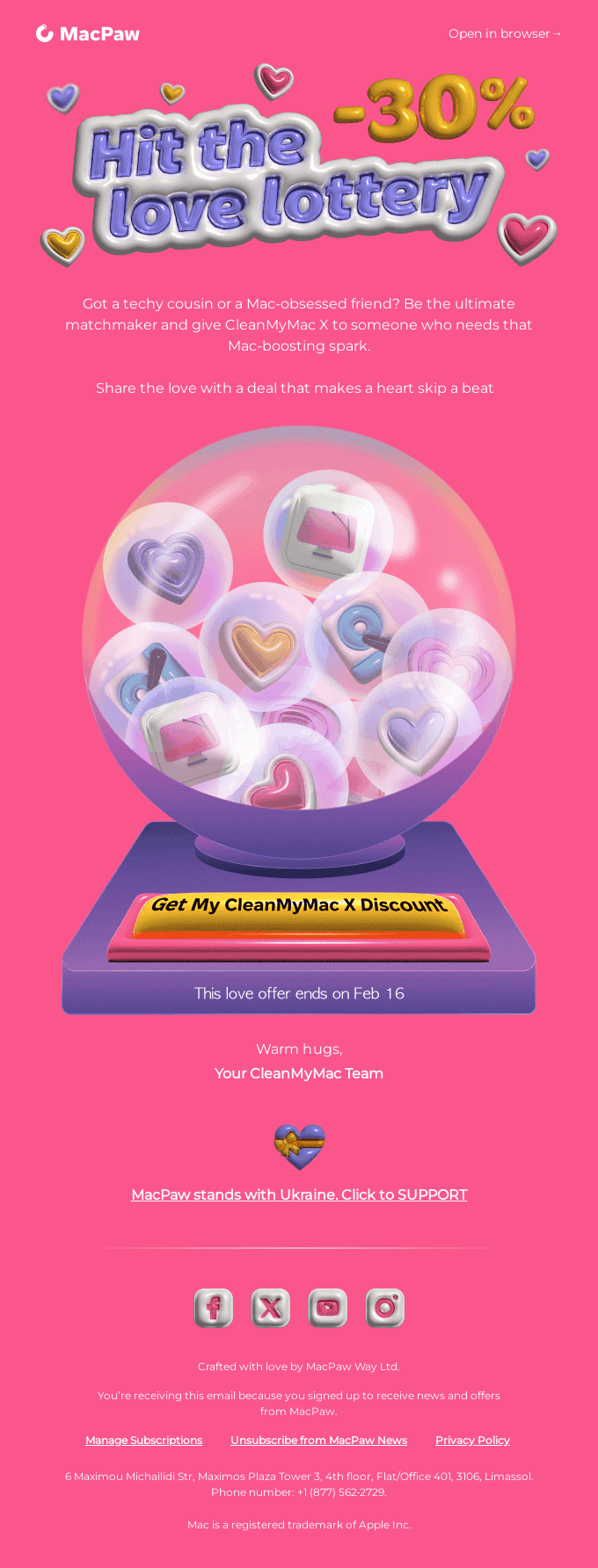 ✨ Happy Mac-entine’s Day!
